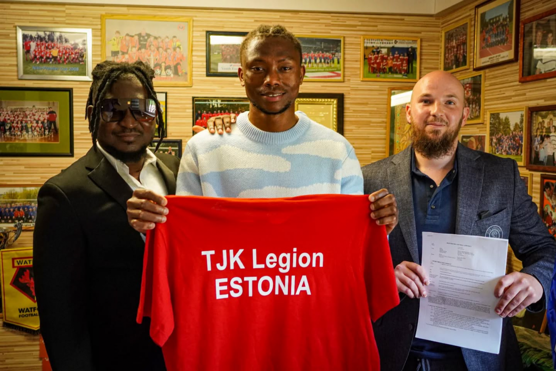 Esiliiga B-s raskesse seisu jäänud Legion sõlmis lepingu klubi ajaloo esimese aafriklasega