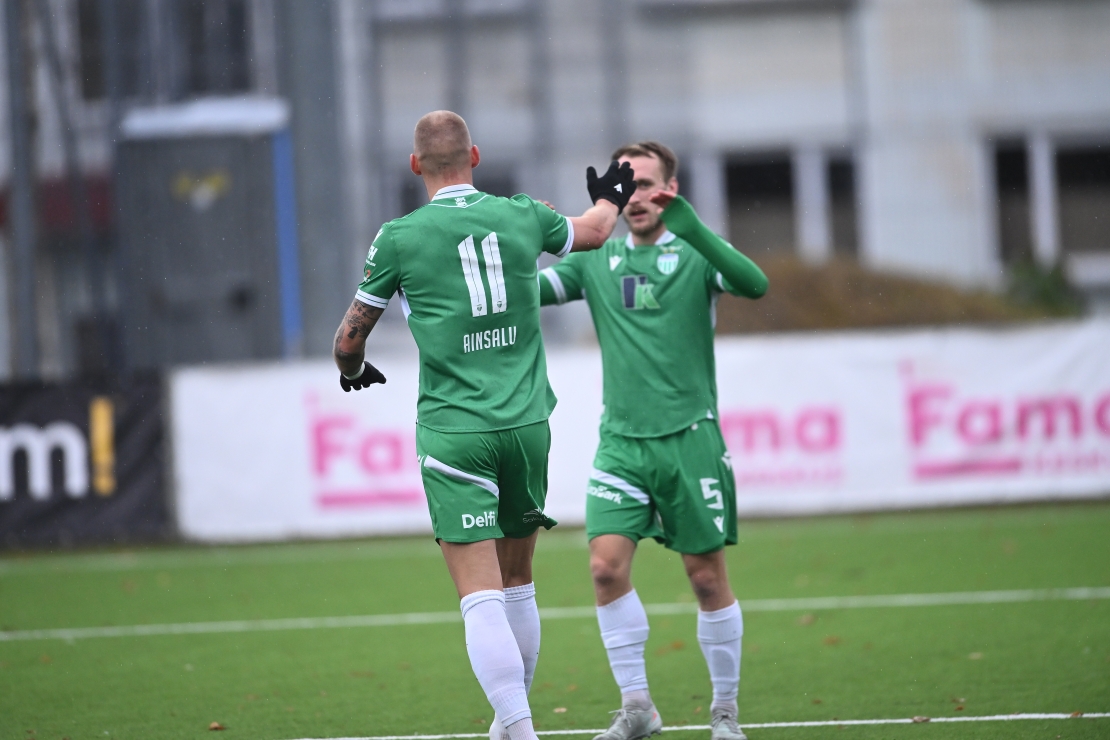 Memo | Levadia kolistas kaks korda latti, aga sai sihiku paika ja teenis rutiinse võidu
