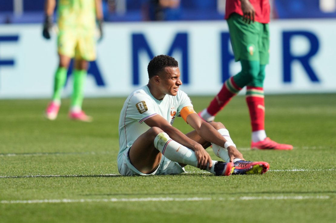 Mbappe kinnitas, et tema jalaga on kõik korras