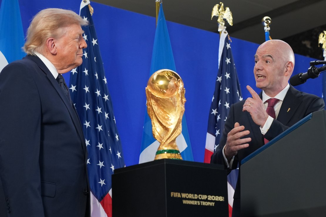 Infantino kiitis MM-i ja puges Trumpile: see poleks olnud nii edukas ilma teieta