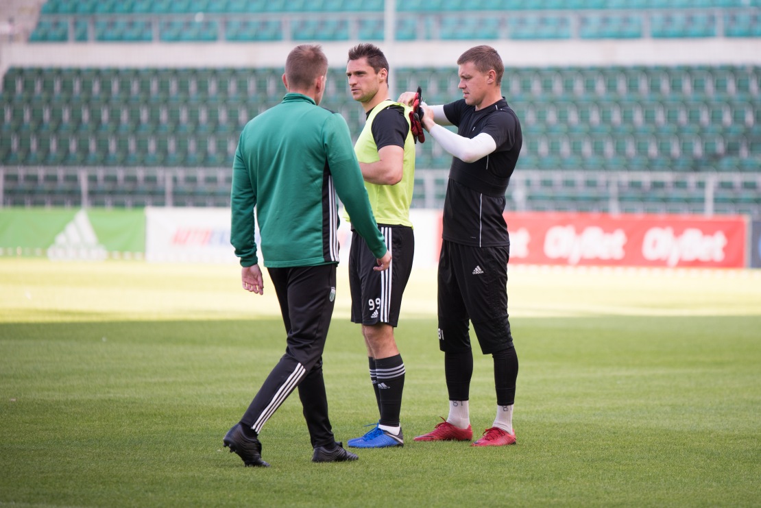 Jevgeni Kabajev j&otilde;udis Levadias olla v&auml;ga l&uuml;hikest aega. Foto: Anna Andreas
