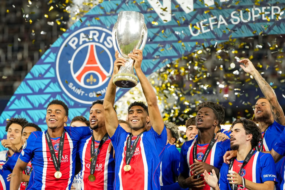 PSG lihtsalt ei oska kaotada: UEFA superkarikas kuulub teist aastat järjest Luis Enrique'i tiimile