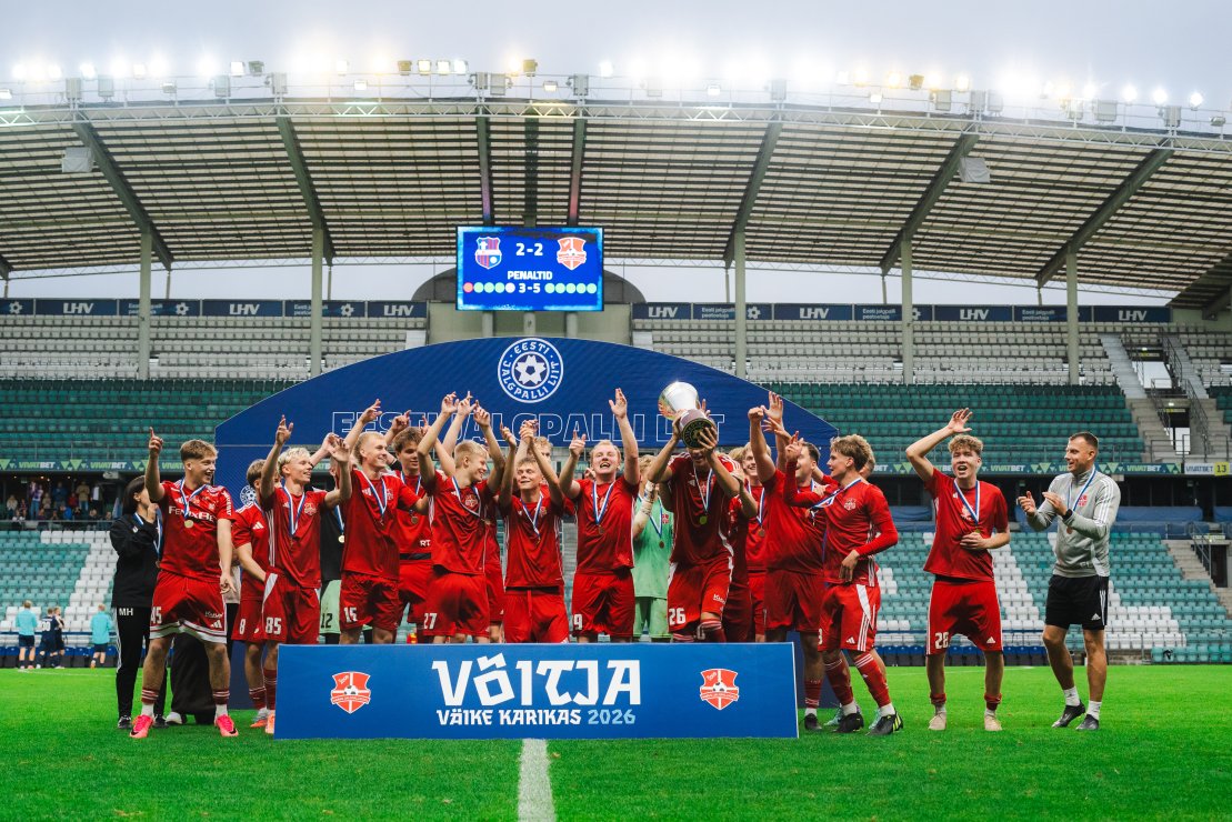 VAATA JÄRELE: Harju U21 võitis Paide III ees väikese karika!