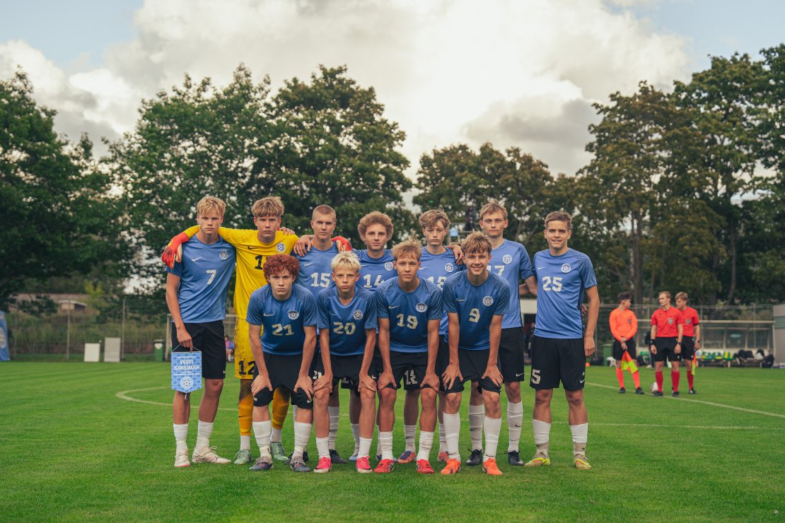 Kaunis kauglöök ja kodune põiklatt aitasid U16 koondise Saksimaa vastu võidule  (lisatud tipphetked!) 