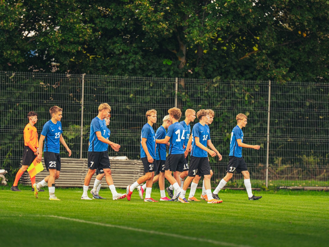 Eesti U16 koondis sai sõprusturniirilt kaks viieväravalist kaotust