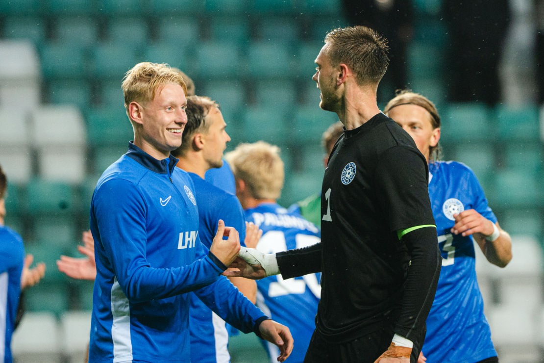 Rocco Robert Shein ja Karl Jakob Hein. Foto: Liisi Troska / jalgpall.ee