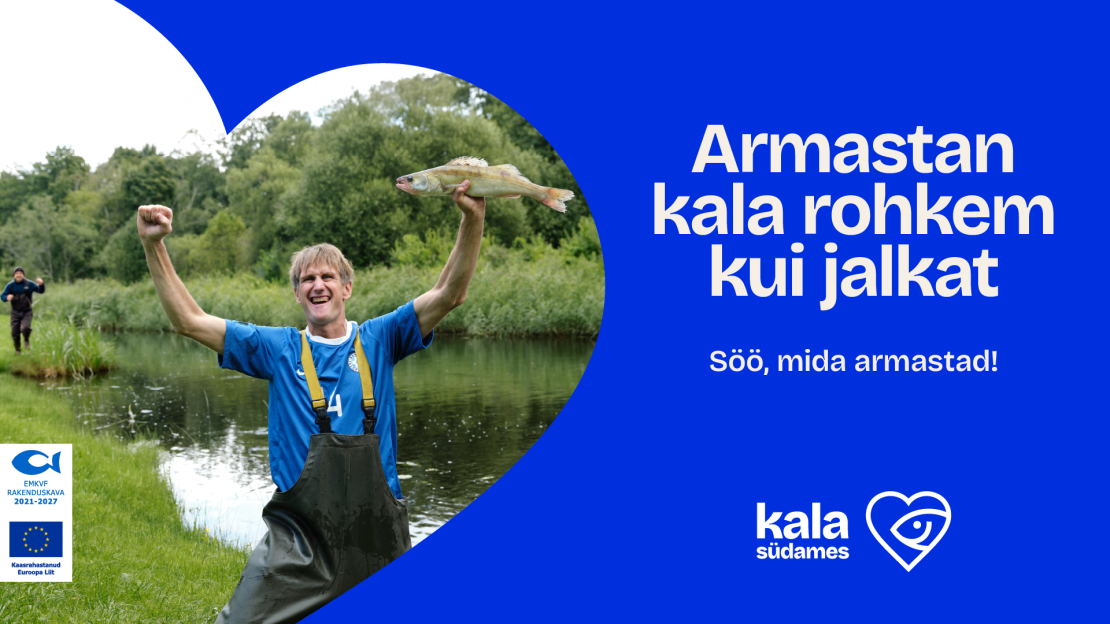 Raio Piiroja reklaamkampaanias "Kala s&uuml;dames".