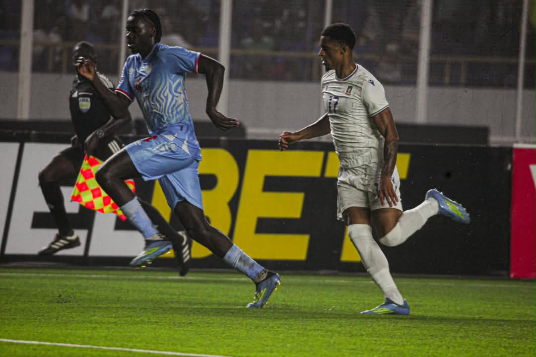 Enrique Esono Ekvatoriaal-Guinea A-koondist esindamas. Foto: erakogu