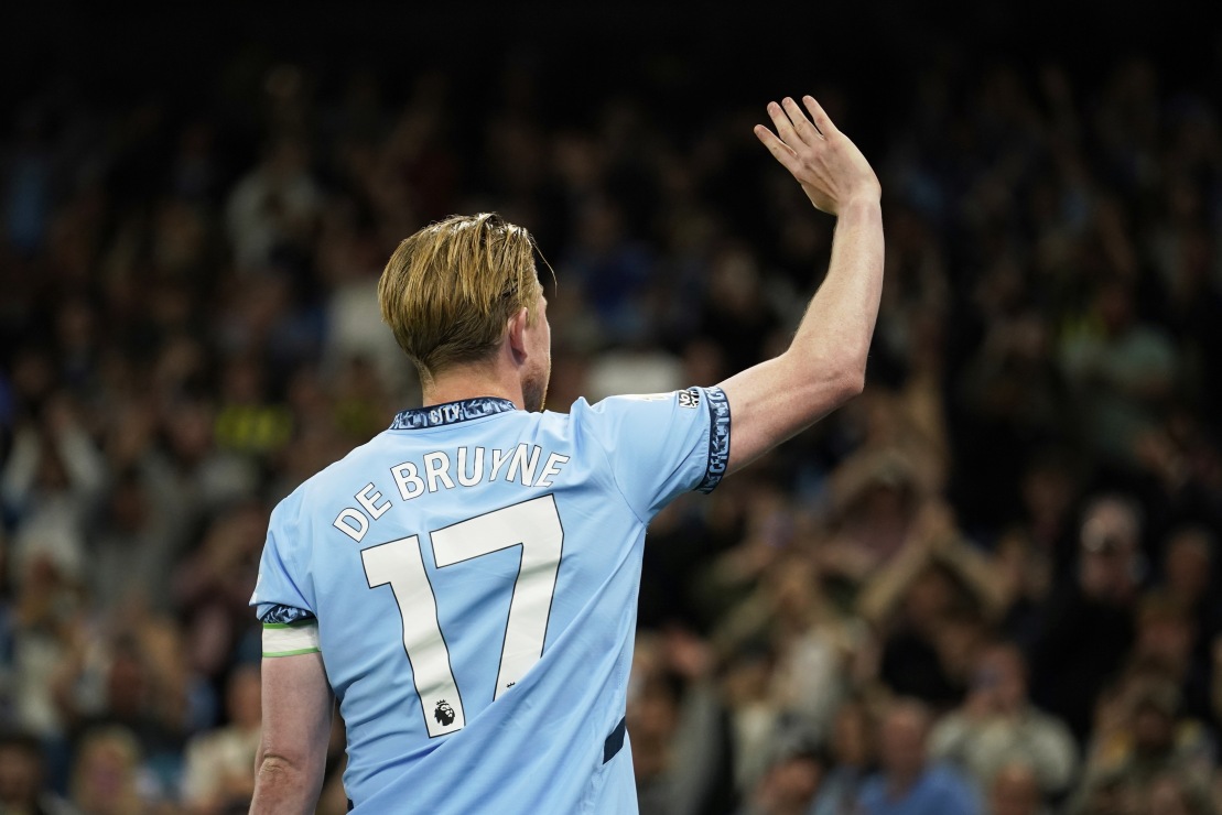 Kuidas oleks jalgpallimaailm v&auml;lja n&auml;inud, kui Kevin De Bruyne ei oleks Cityga liitunud? Foto: Scanpix / Dave Thompson / AP Photo